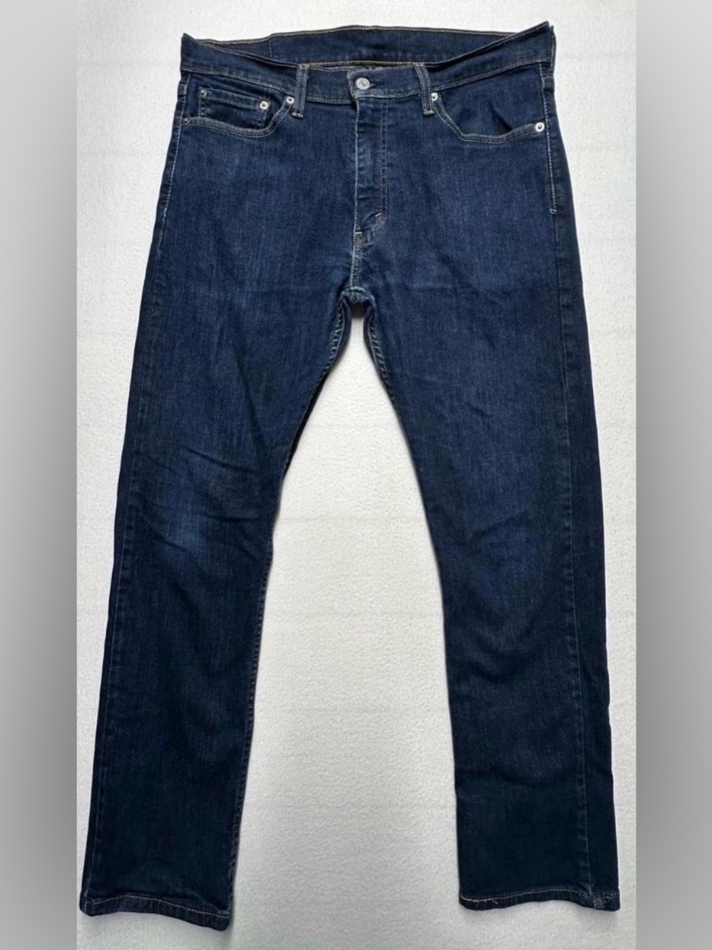 Levi’s 513 Men’s Jeans 33x30 Slim Straight Dark Wash Blue Denim Stretch